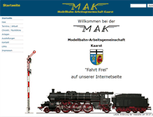 Tablet Screenshot of mak-kaarst.de